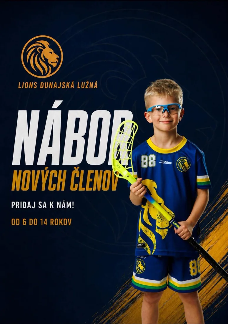 Nábor nových členov – Lions Dunajská Lužná, od 6 do 14 rokov